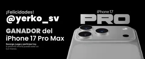 ¡Sorteo de iPhone 17 Pro Max! 📱